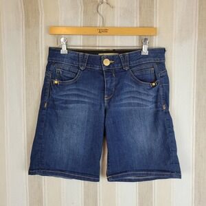 Democracy Absolution‎ Denim Bermuda Shorts Blue Size 6